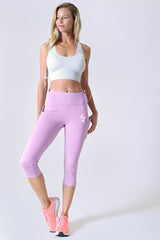 Active High Rise 5-Pocket Capri Leggings - Golden Star Yoga