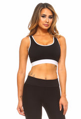 Looped Back Sports Bra - Golden Star Yoga