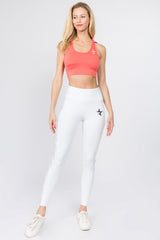 Active Lace-Up Mesh Side Workout Legging