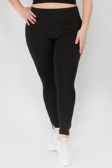 High Waist Tech Pocket Workout Leggings - Golden Star Yoga